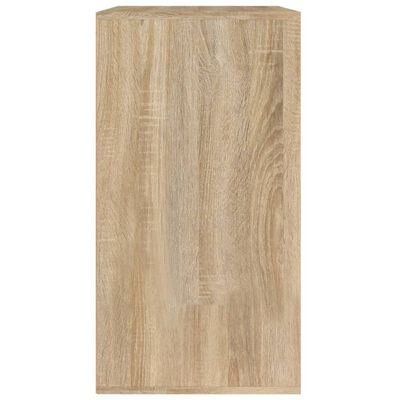 vidaXL Kozmetická skrinka, dub sonoma 80x40x75 cm, kompozitné drevo