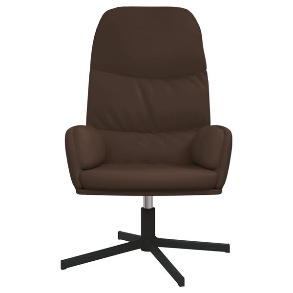 vidaXL Relaxačné kreslo hnedé umelá koža