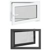 vidaXL Otočn&eacute; a sklopn&eacute; okno do suter&eacute;nu RISOR 90 x 50 cm PVC a sklo