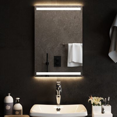 vidaXL LED kúpeľňové zrkadlo 40x60 cm