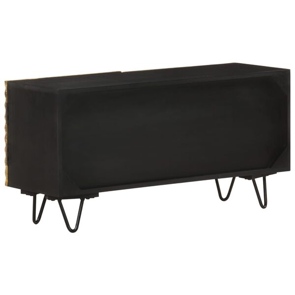 vidaXL TV skrinka 90x30x45 cm masívne mangovníkové drevo