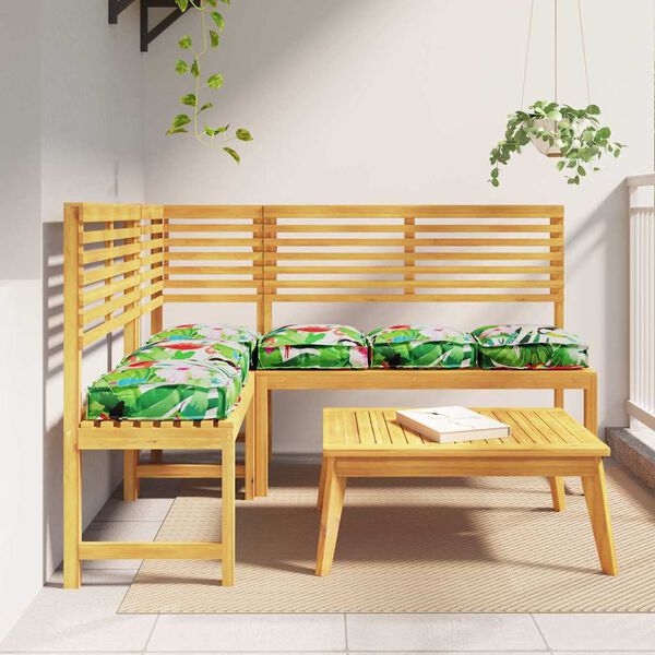 vidaXL Podložka 6 pcs Viacfarebn&yacute; 40 x 40 x 8 cm Oxfordsk&aacute; l&aacute;tka