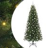 vidaXL Umel&yacute; vianočn&yacute; stromček Zelen&aacute; 240 cm PE a PVC