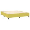 vidaXL Boxspring posteľ s matracom zelen&aacute; 180x200 cm l&aacute;tka
