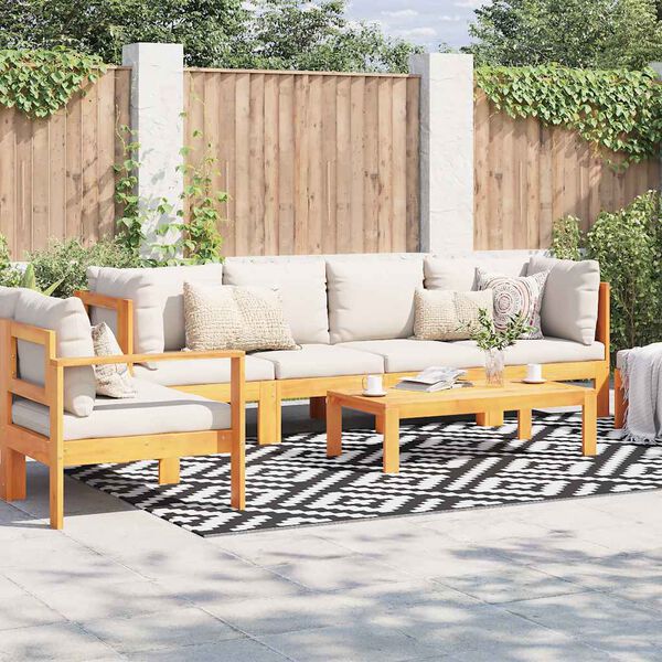 vidaXL Vonkaj&scaron;&iacute; koberec ARAKIL bielo-čierny 190x290 cm PP