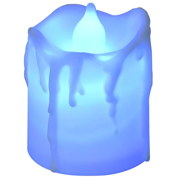 vidaXL Elektrick&eacute; čajov&eacute; sviečky bez plameňa LED 24 ks farebn&eacute;