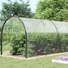 vidaXL Priehľadn&aacute; plachta s okami 6x12 m PVC