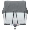 vidaXL Stre&scaron;n&yacute; kryt karavanu siv&yacute; 700x300 cm netkan&aacute; text&iacute;lia