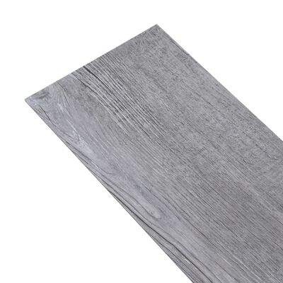 vidaXL Samolepiace podlahové dosky z PVC 2,51 m² 2 mm matné drevo sivé