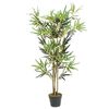 vidaXL Umel&yacute; bambusov&yacute; strom 552 listov 120 cm zelen&yacute;