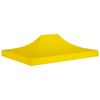 vidaXL Strecha na p&aacute;rty stan 4,5x3 m žlt&aacute; 270 g/m&sup2;