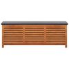 vidaXL Záhradný úložný box 150x50x55 cm masívne eukalyptové drevo