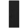 vidaXL N&aacute;stenn&aacute; skrinka, čierny dub 34,5x34x90 cm, umel&eacute; drevo