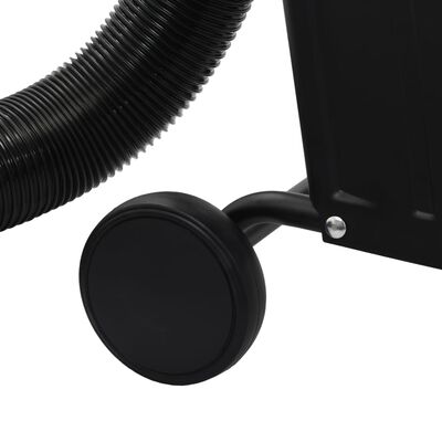 vidaXL Odsávač prachu so sadou adaptérov čierny 550 W