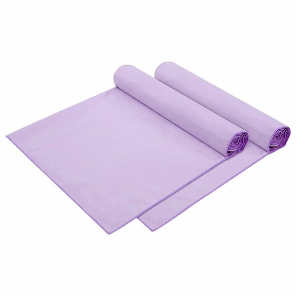 vidaXL Osušky pre ležadlo 2 pcs Fialová 210 x 75 cm