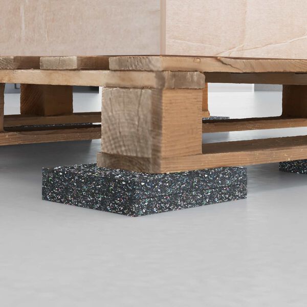 vidaXL Gumen&aacute; valec Čierna Guma