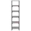 vidaXL Knižnica siv&aacute; sonoma 50x33x188,5 cm kompozitn&eacute; drevo