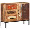 vidaXL Komoda 88x30x73 cm mas&iacute;vne recyklovan&eacute; drevo