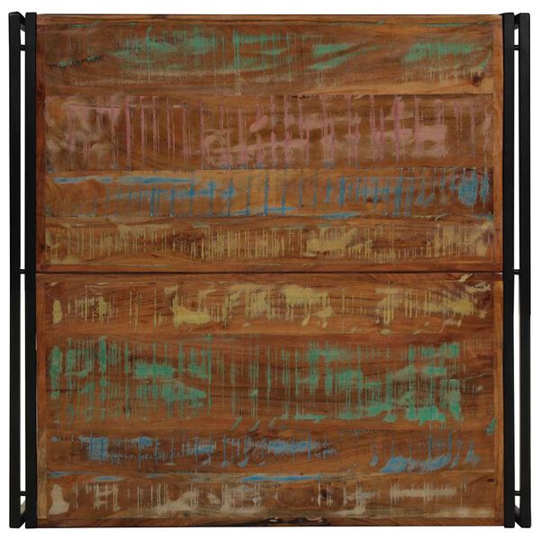 VidaXL Konferenčný stolík Viacfarebný Rekultivované masívne drevo