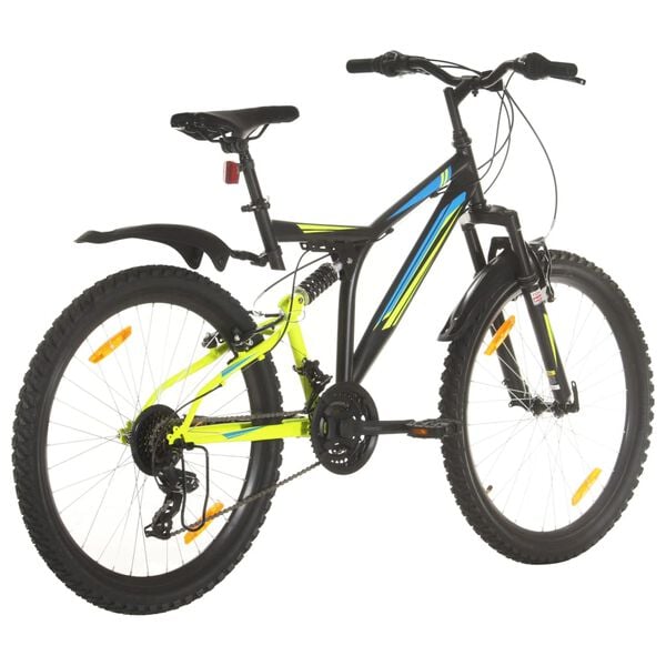 vidaXL Horsk&yacute; bicykel 21 r&yacute;chlost&iacute; 26" koleso 49 cm r&aacute;m čierny