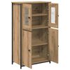 vidaXL Highboard Remeseln&yacute; dub 62 x 32 x 106,5 cm Kompozitn&eacute; drevo