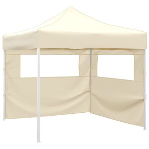 vidaXL Skladac&iacute; stan s 2 stenami kr&eacute;mov&yacute; 291x291x315 cm