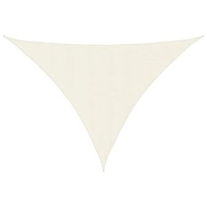 vidaXL Tieniaca plachta, oxford, trojuholn&iacute;kov&aacute; 3x4x5 m, kr&eacute;mov&aacute;