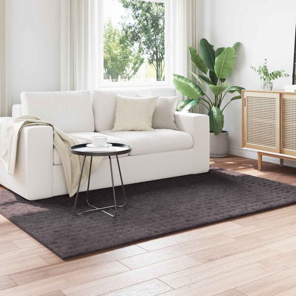 vidaXL Kusov&eacute; koberce Obdĺžnikov&yacute; Antracit 200 x 140 cm