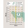 Neutral Elektrický oplotok pre ovce OviNet 90 cm oranžový