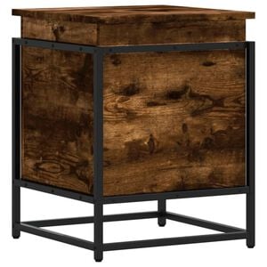 vidaXL &Uacute;ložn&yacute; box s vekom dymov&yacute; dub 40x40x51,5 cm kompozitn&eacute; drevo