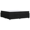 vidaXL R&aacute;m postele s matracmi Čierna 200 x 200 cm l&aacute;tka