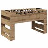 vidaXL Stoln&yacute; futbal Remeseln&yacute; Dub 146,5 x 74 x 85 cm Kompozitn&eacute; drevo