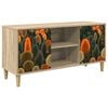 vidaXL TV skrinka ZAANDAM 102 x 33 x 50 cm Sonoma Kompozitn&eacute; drevo