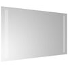 vidaXL LED k&uacute;peľňov&eacute; zrkadlo 30x60 cm