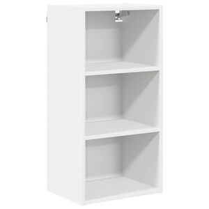 vidaXL Z&aacute;vesn&aacute; skrinka Biela 40 x 29,5 x 80 cm Kompozitn&eacute; drevo