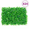 &nbsp;vidaXL Umel&yacute; plot z listov papradia&nbsp;24 ks zelen&yacute; 40x60 cm