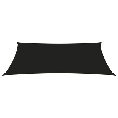 vidaXL Tieniaca plachta oxfordská látka obdĺžniková 2x4,5 m čierna