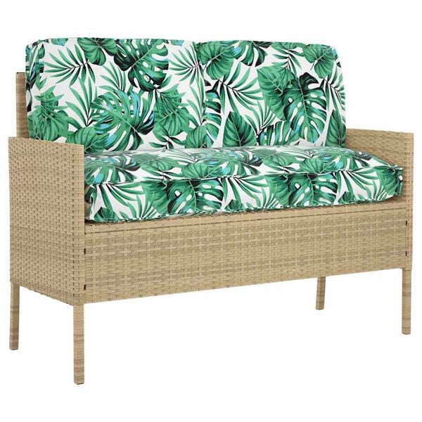 vidaXL Sada vank&uacute;&scaron;ov List 3 pcs Vzor listov Oxfordsk&aacute; l&aacute;tka