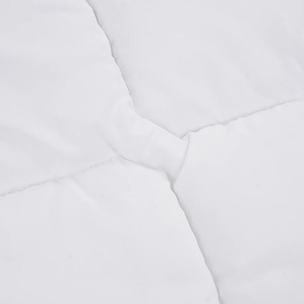 vidaXL Chránič matraca biela 160x200 cm