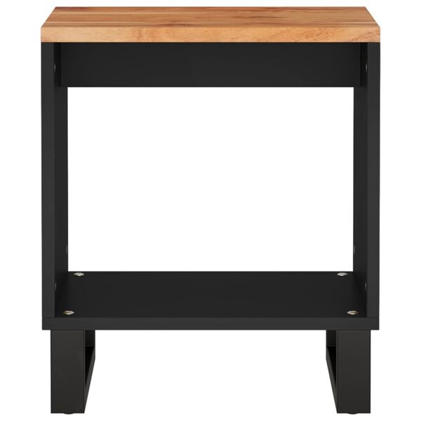 vidaXL Konferenčný stolík 40x31x46cm masívna akácia a spracované drevo