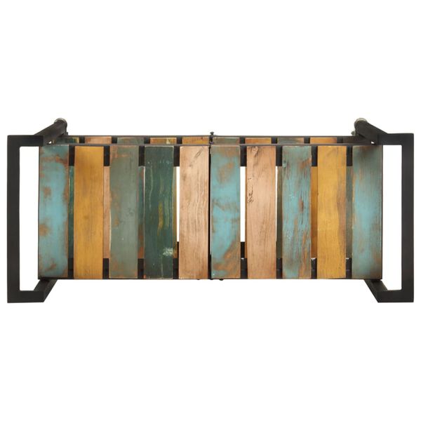 vidaXL Kuchynský vozík 87x36x81 cm masívne recyklované drevo