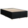 vidaXL Boxspring posteľ s matracom čierny 120x200 cm l&aacute;tka