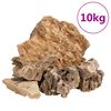 vidaXL Dračie kamene 10 kg hned&eacute; 5-30 cm