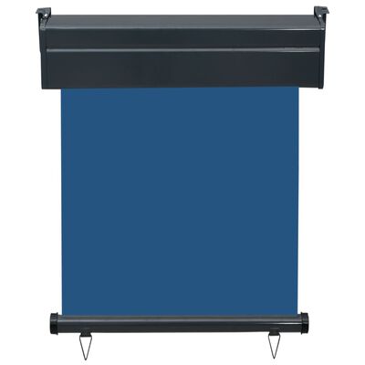 vidaXL Bočná markíza na balkón 60x250 cm, modrá