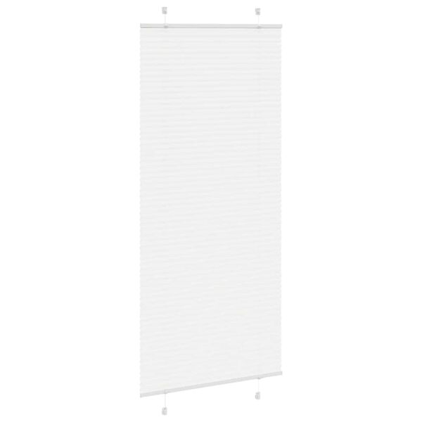 vidaXL plisovan&aacute; roleta biela 90x200 cm &scaron;&iacute;rka l&aacute;tky 89,4 cm