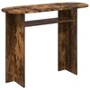 vidaXL Konzolov&yacute; st&ocirc;l Dymov&yacute; dub 100 x 39,5 x 75 cm Kompozitn&eacute; drevo