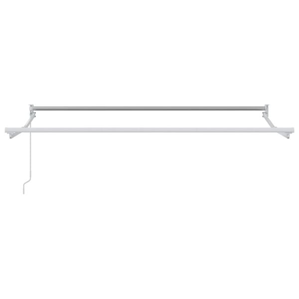 vidaXL Ručn&aacute; skladacia mark&iacute;za Červen&aacute; 3,5 x 2 m