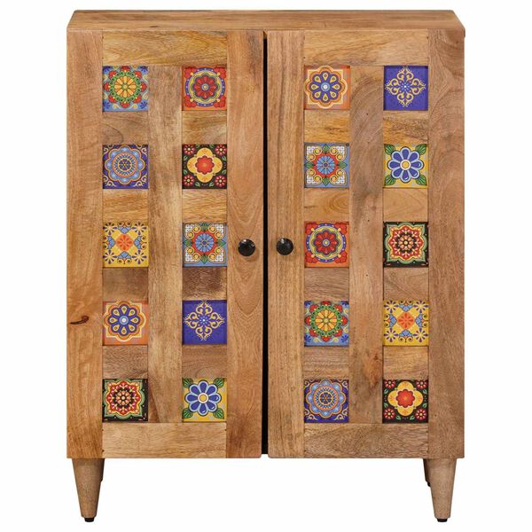 vidaXL Serv&iacute;rovacia skriňa Pr&iacute;rodn&aacute; 60 x 33,5 x 75 cm