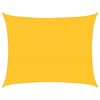 vidaXL Tieniaca plachta 160 g/m&sup2; obdĺžnikov&aacute; žlt&aacute; 6x8 m, HDPE