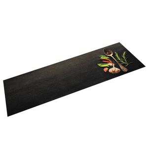 vidaXL Kuchynsk&yacute; koberec um&yacute;vateľn&yacute; Spices 45x150 cm zamat